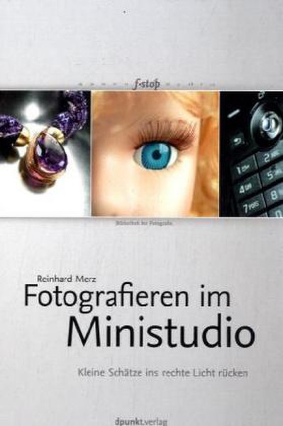 buch Fotografieren im Ministudio 94pages German software manual