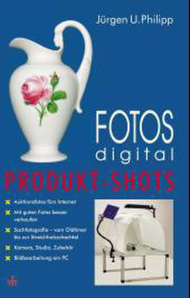 buch Fotos digital - Produkt-Shots 128pages German software manual