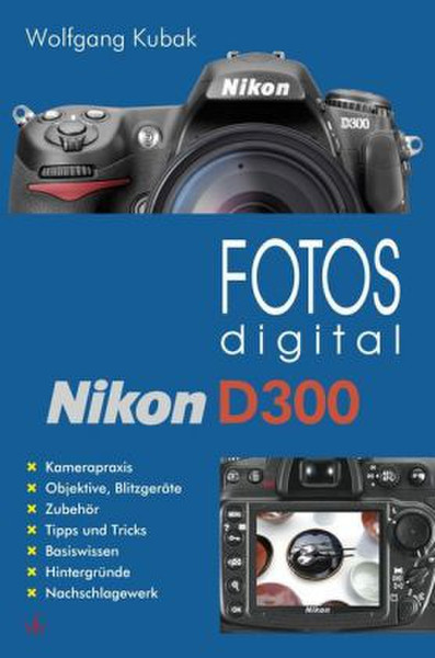 buch Fotos digital mit Nikon D 300 224pages German software manual