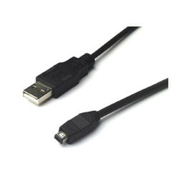 Matsuyama CF722 2m USB A Mini-USB B Schwarz USB Kabel