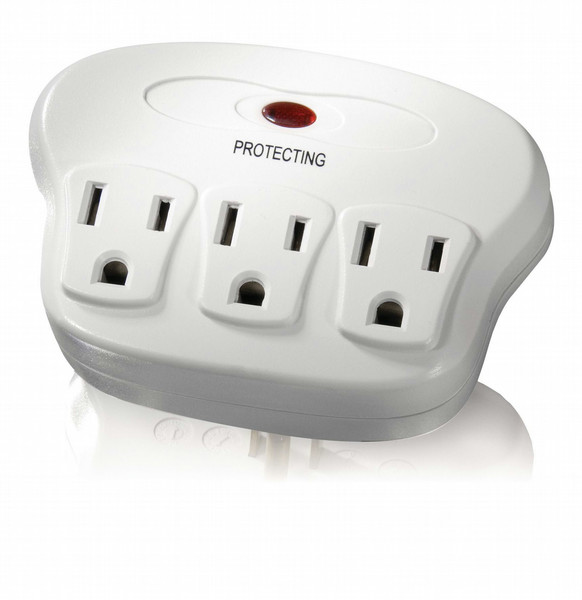 Philips SPP3030E/17 3AC outlet(s) White surge protector