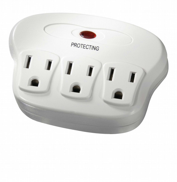 Philips SPP3030D/17 3AC outlet(s) White surge protector