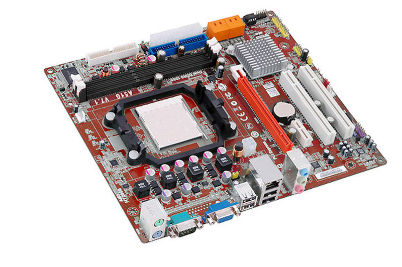 PC CHIPS A51G (V7.1) Buchse AM3 Micro ATX