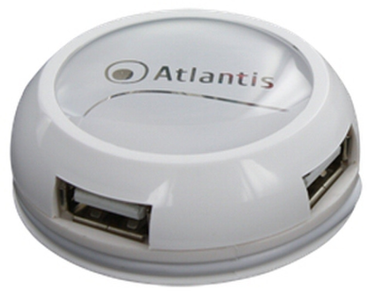 Atlantis Land P014-GH905-W 480Mbit/s Weiß Schnittstellenhub
