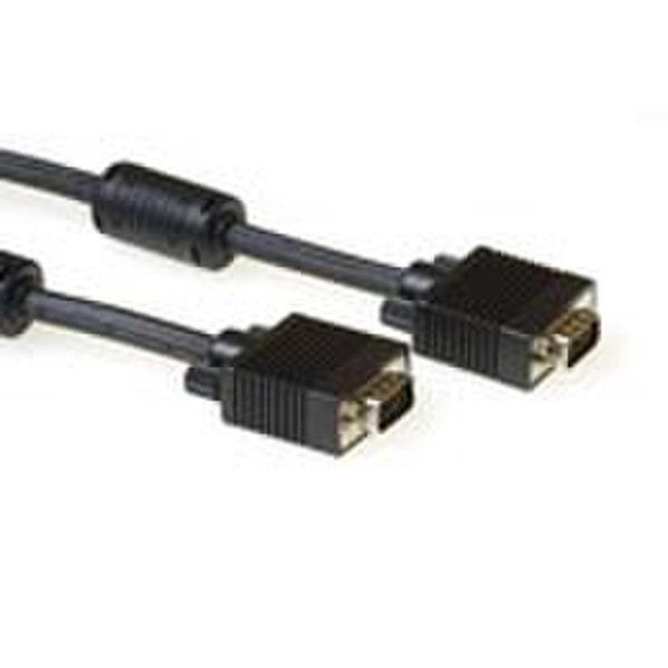 Advanced Cable Technology VGA connection cable male-male blackVGA connection cable male-male black