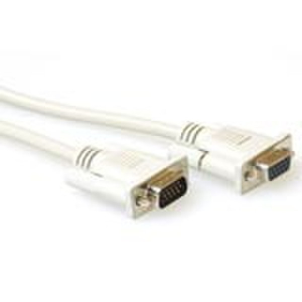 Advanced Cable Technology VGA extension cable male-female SQ 4м VGA (D-Sub) VGA (D-Sub) Белый VGA кабель