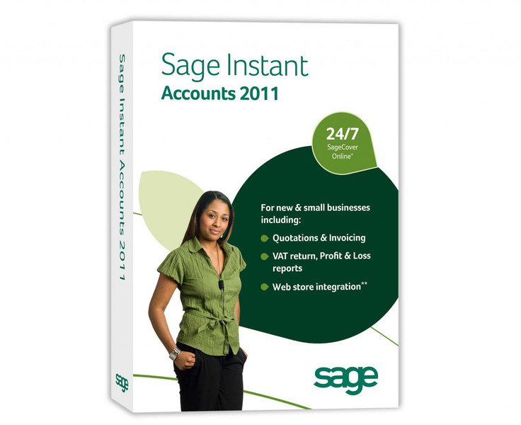 Sage Software Instant Accounts 2011 (v17), RTL, ENG