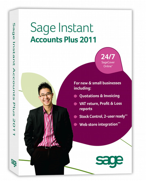 Sage Software Instant Accounts Plus 2011 (v17), RTL, ENG