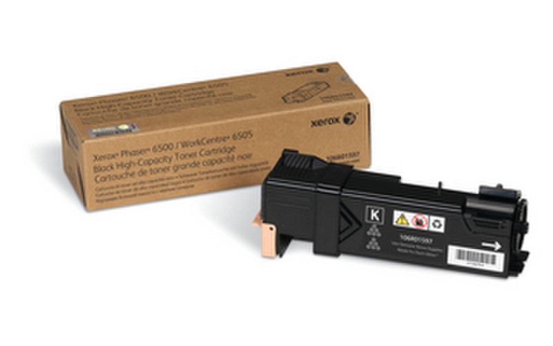 Xerox Phaser 6500/WorkCentre 6505, High Capacity Black Toner Cartridge (3,000 Pages)
