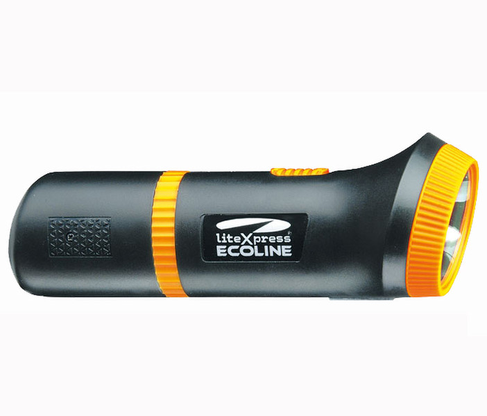 liteXpress LX-E5008LR1C Universal flashlight Черный, Желтый электрический фонарь