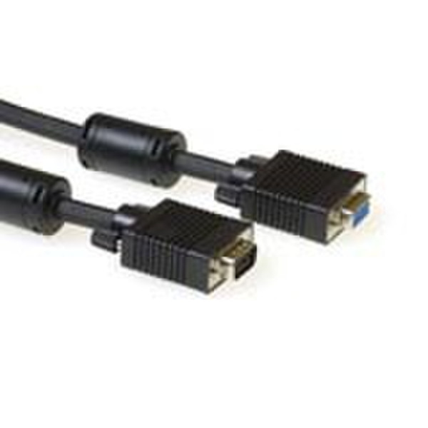 Advanced Cable Technology VGA extension cable male-female black 7 m 7m VGA (D-Sub) VGA (D-Sub) Schwarz VGA-Kabel