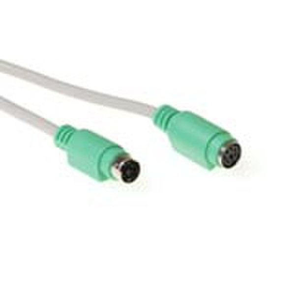 Advanced Cable Technology Mouse extension cable PS/2 male - PS/2 female 2 m 2m Elfenbein PS/2-Kabel
