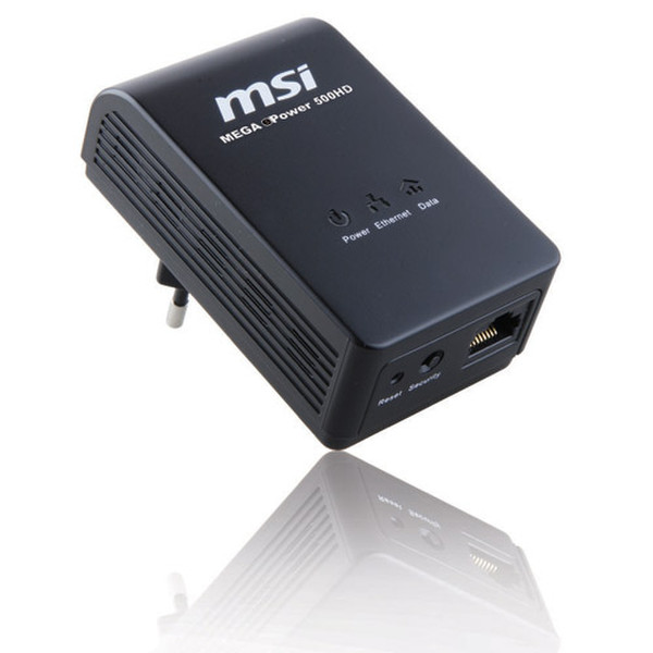 MSI ePower 500HD Single Ethernet 500Mbit/s