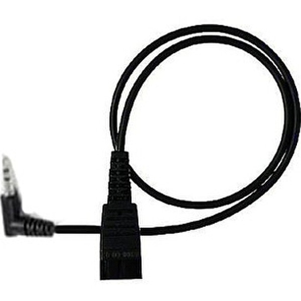 Jabra QD/3.5mm Black telephony cable