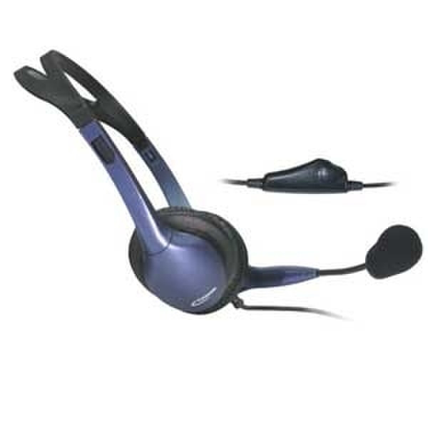 Typhoon Acoustic Voice Control Binaural Wired mobile headset
