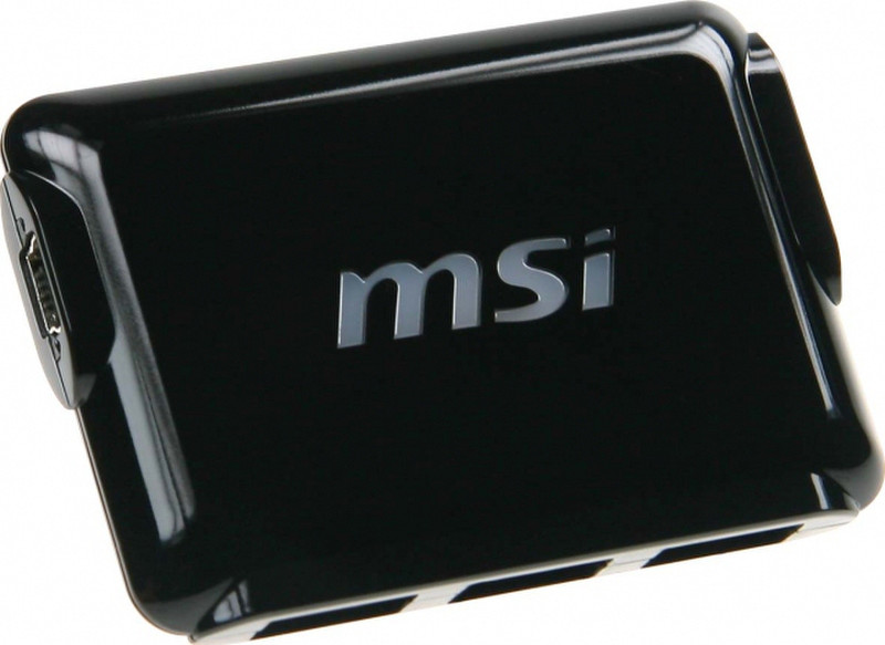 MSI Slim Hub 480Mbit/s Black