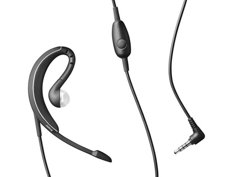 Jabra Wave Corded 3.5 mm Monaural Ear-hook,In-ear Black headset