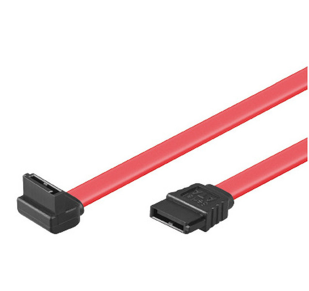 Wentronic 95400 0.1m Red SATA cable