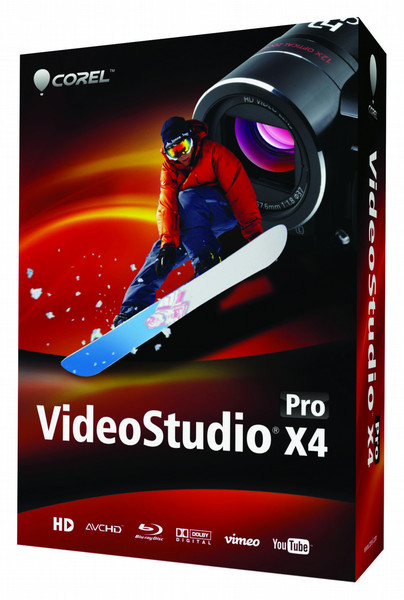 Corel VideoStudio Pro X4, EN