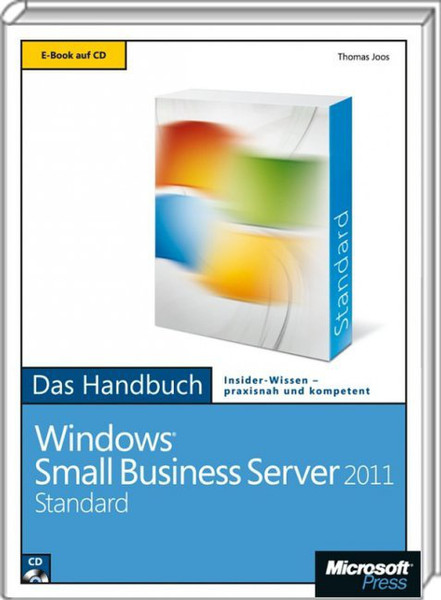 Microsoft Windows Small Business Server 2011 Standard - Das Handbuch 856страниц DEU руководство пользователя для ПО