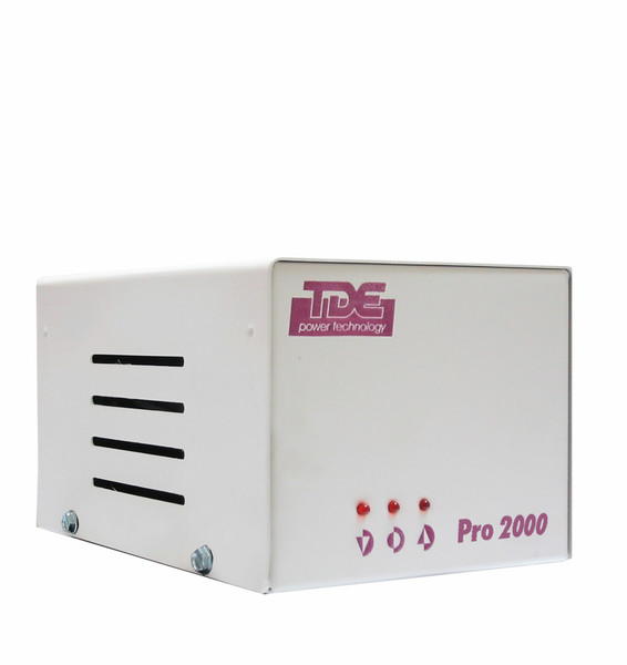 TDE PRO2000 2000VA Beige uninterruptible power supply (UPS)