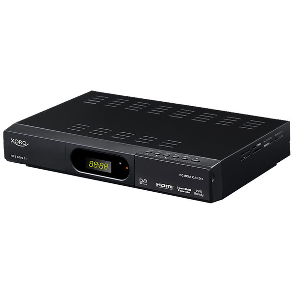 Xoro HRS 8600 CI Black TV set-top box