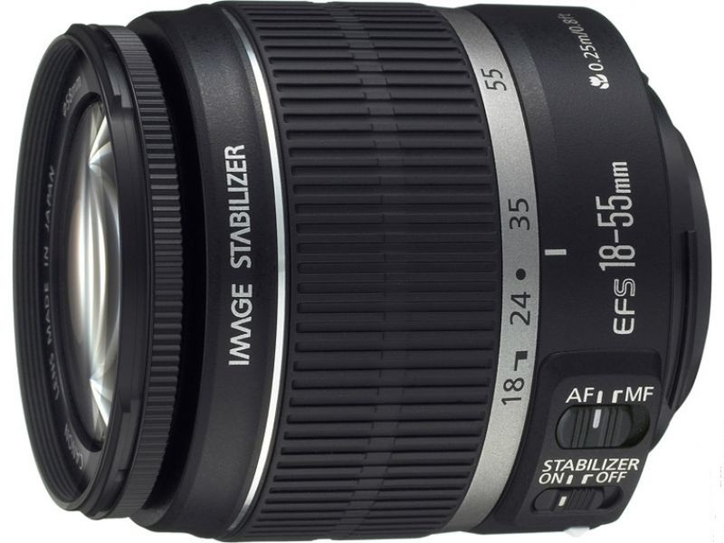 Canon EF-S 18-55mm f/3.5-5.6 IS II SLR Standard zoom lens Черный