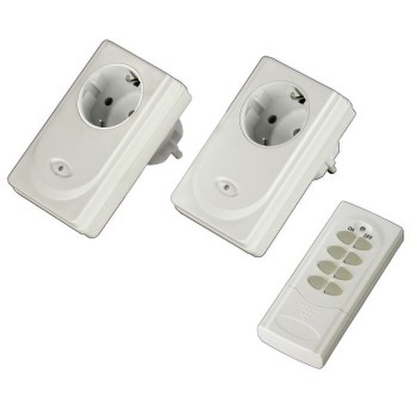 Hama 00111911 1AC outlet(s) Weiß Spannungsschutz