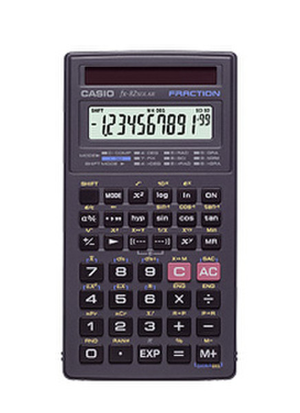 Casio FX-82 Solar Pocket Scientific calculator Black