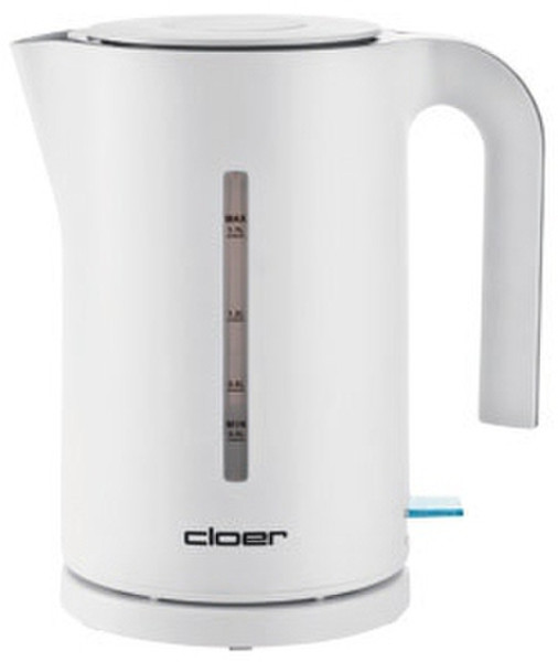 Cloer 4111 1.7L White 1800W electrical kettle