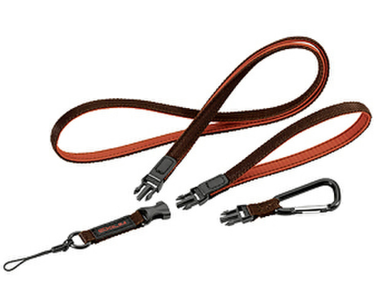 Casio Neck and hand strap, brown