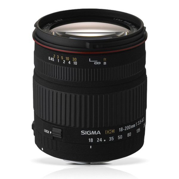Sigma 18-200mm F3.5-6.3 DC Black