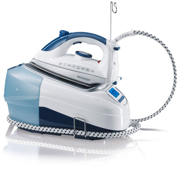Severin BA 3286 2400W 1L Ceramic soleplate Blue,White steam ironing station