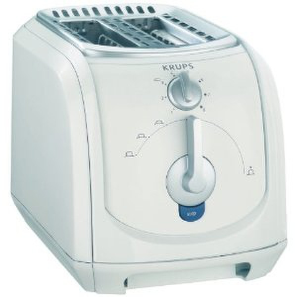 Krups F EP1 4A 2slice(s) 900W White toaster