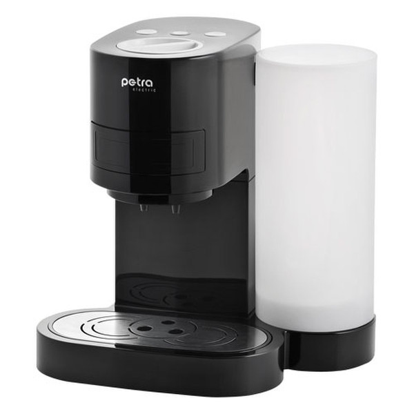 Petra KM 35.07 Espressomaschine 1.5l Schwarz, Weiß Kaffeemaschine