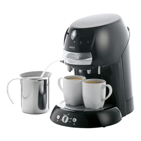 Petra KM 42.17 Espresso machine Черный кофеварка