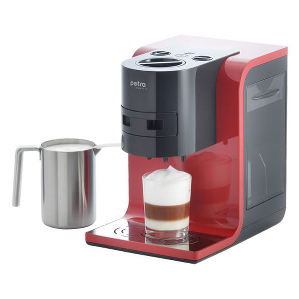 Petra KM 45.01 Espresso machine Black,Red coffee maker