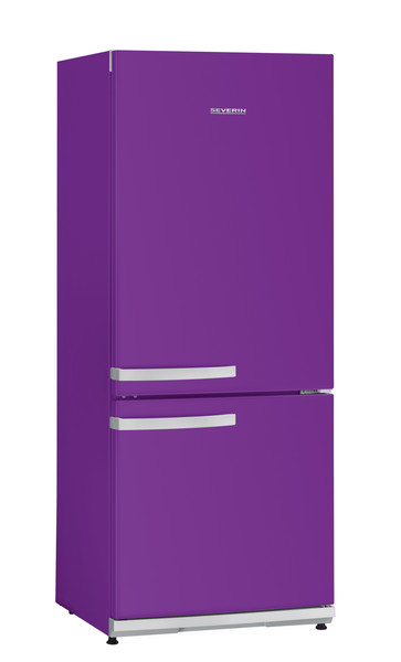 Severin KS 9899 freestanding 173L 54L A++ Violet fridge-freezer