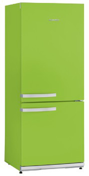 Severin KS 9897 freestanding 173L 54L A++ Green fridge-freezer