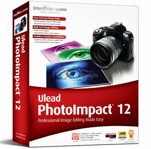 Ulead Upgrade PhotoImpact 12 DE, CD, Win32