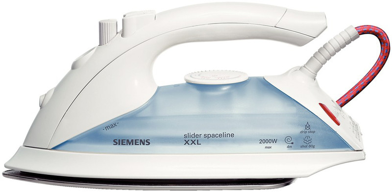 Siemens TB24549 Dry & Steam iron Blue,White iron