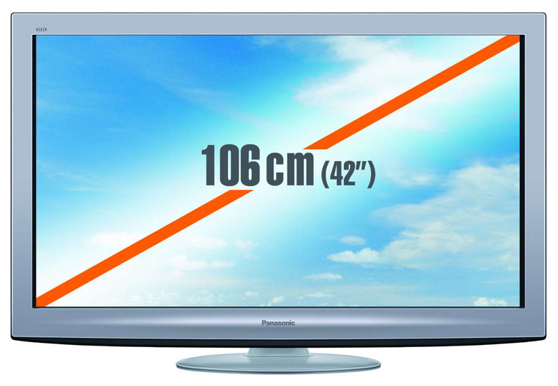 Panasonic TX-P42GT24 42Zoll Full HD WLAN Silber Plasma-Fernseher