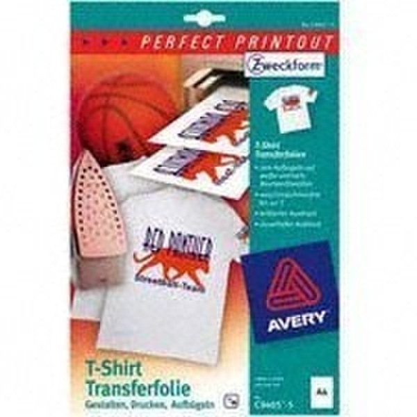 Avery T-Shirt Transferfolie переводная наклейка