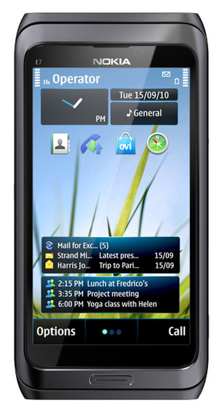 Nokia E7-00 Черный, Серый