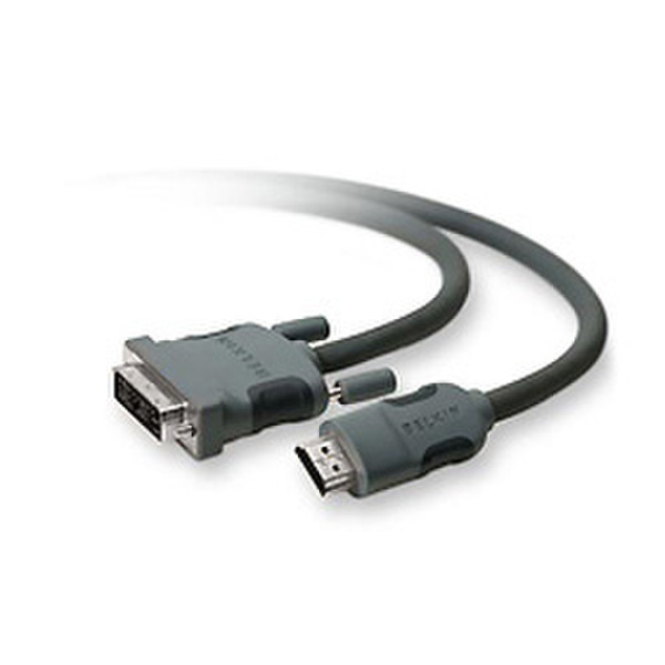 Belkin 3m, DVI-D/HDMI 3m DVI-D HDMI Schwarz Videokabel-Adapter