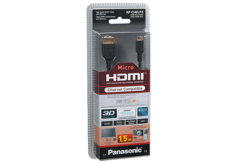 Panasonic RP-CHEU15E-K HDMI кабель