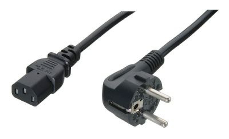 Uniformatic 46001 1.8m Black power cable