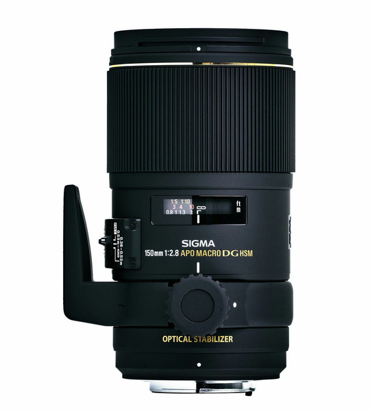 Sigma Macro Lens, 150mm f/2.8 EX DG OS HSM SLR Macro lens Черный