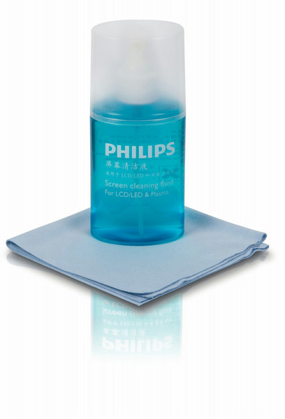 Philips SVC1116/93 Экраны/пластмассы Equipment cleansing dry cloths & liquid 200мл набор для чистки оборудования