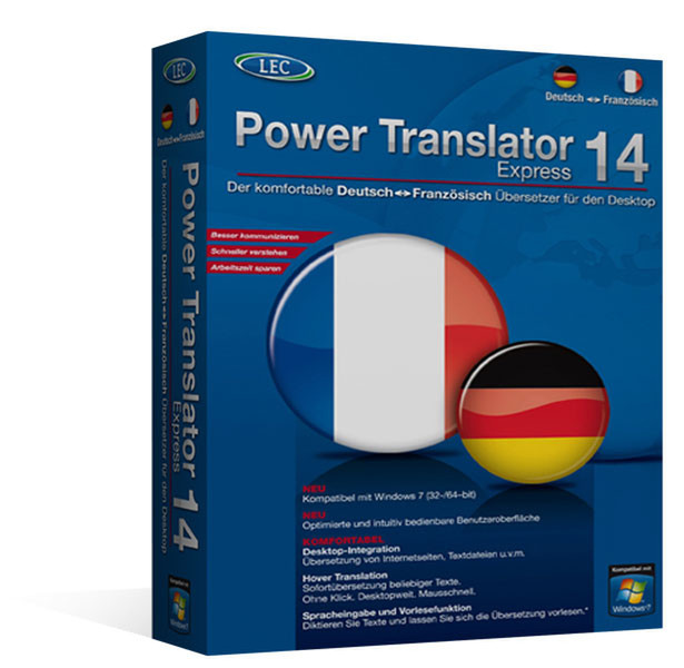 Avanquest Power Translator 14 Express, DE-FR